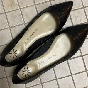 Isaac Mizrah Live black dress shoes size 10